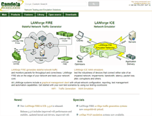 Tablet Screenshot of candelatech.com